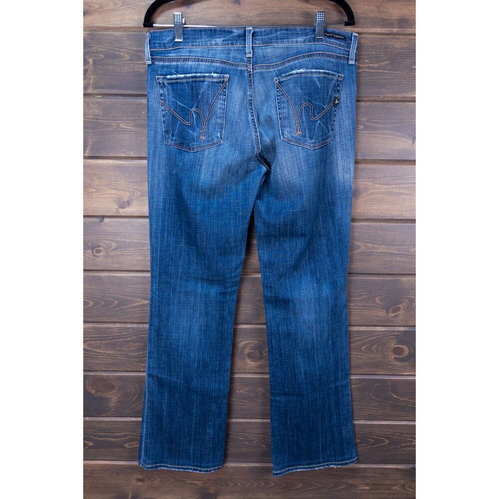 Citizens of Humanity Amber Bootcut Jeans Size 31 Blue Stretch Denim Style 263